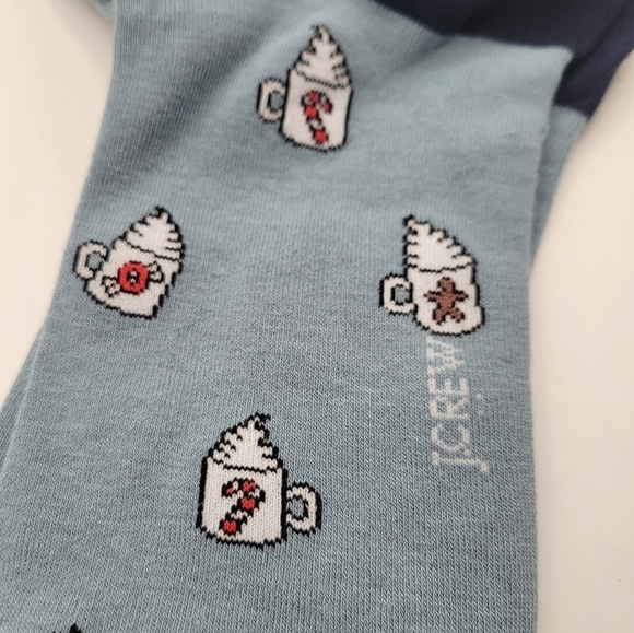 J Crew Hot chocolate Crew socks - Picture 3 of 6